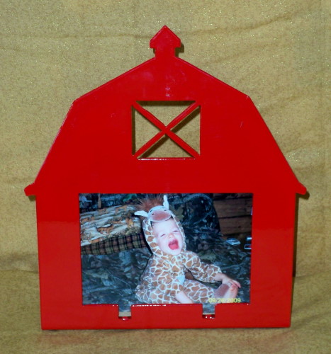 Red Barn Picture Frame